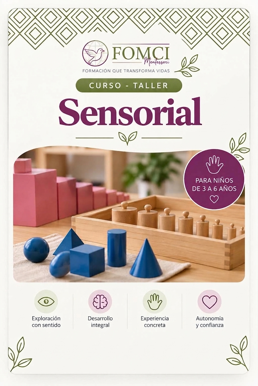 CURSO – TALLER Sensorial