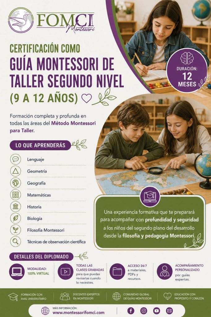 Certificación como Guía de Taller Segundo Nivel (9 a 12 años)