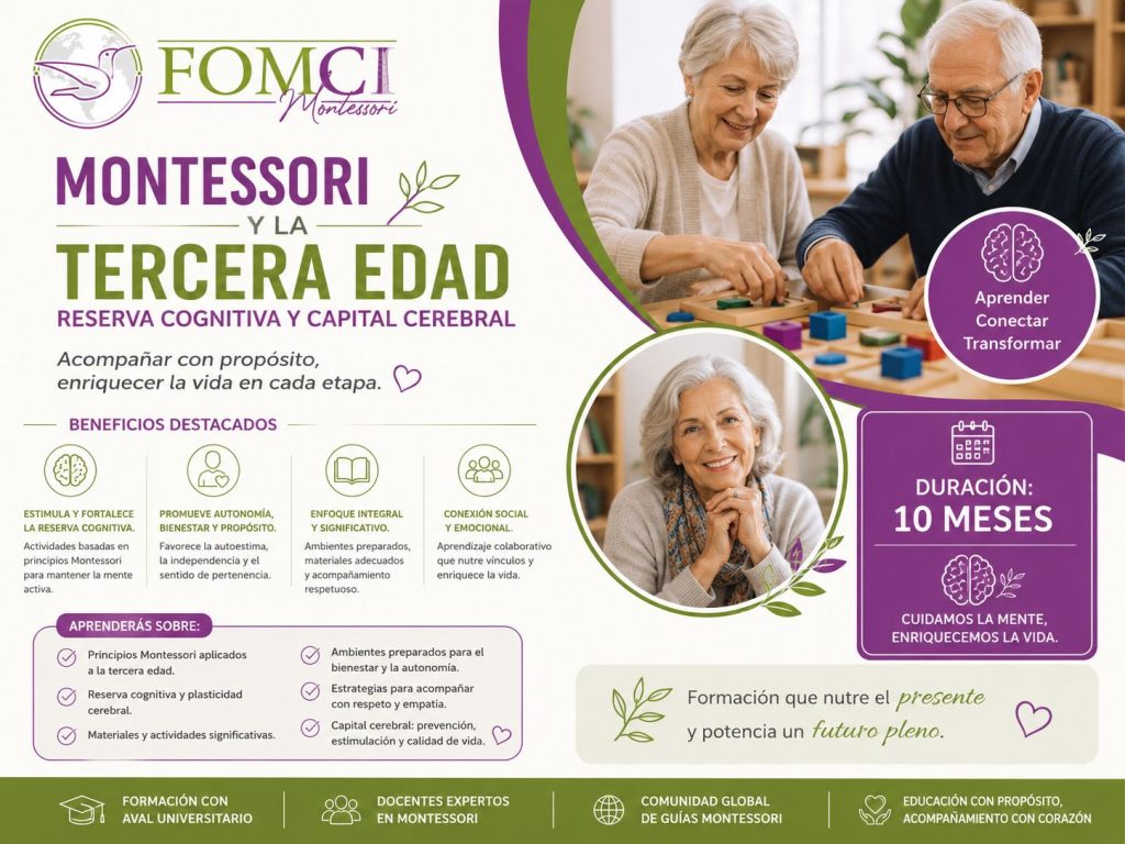 Montessori y la Tercera Edad